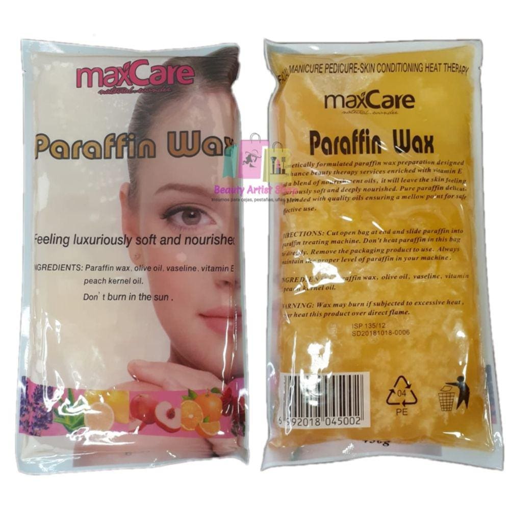 Cera de parafina MaxCare 450g Rosa