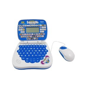 Mini computador educacional para meninos e meninas com 2 idiomas