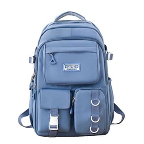 Mochila escolar, jovem, unissex, impressão, grande capacidade, 40L