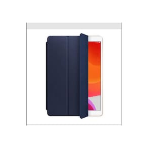 Capa para 9.7 com tampa colorida e fundo rígido - azul