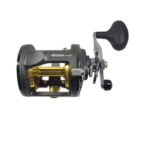 Carretilha Pesca Okuma Clarion CLR-453L 4.2:1 3 Rol. Perfil Alto Drag Max 14 Kg