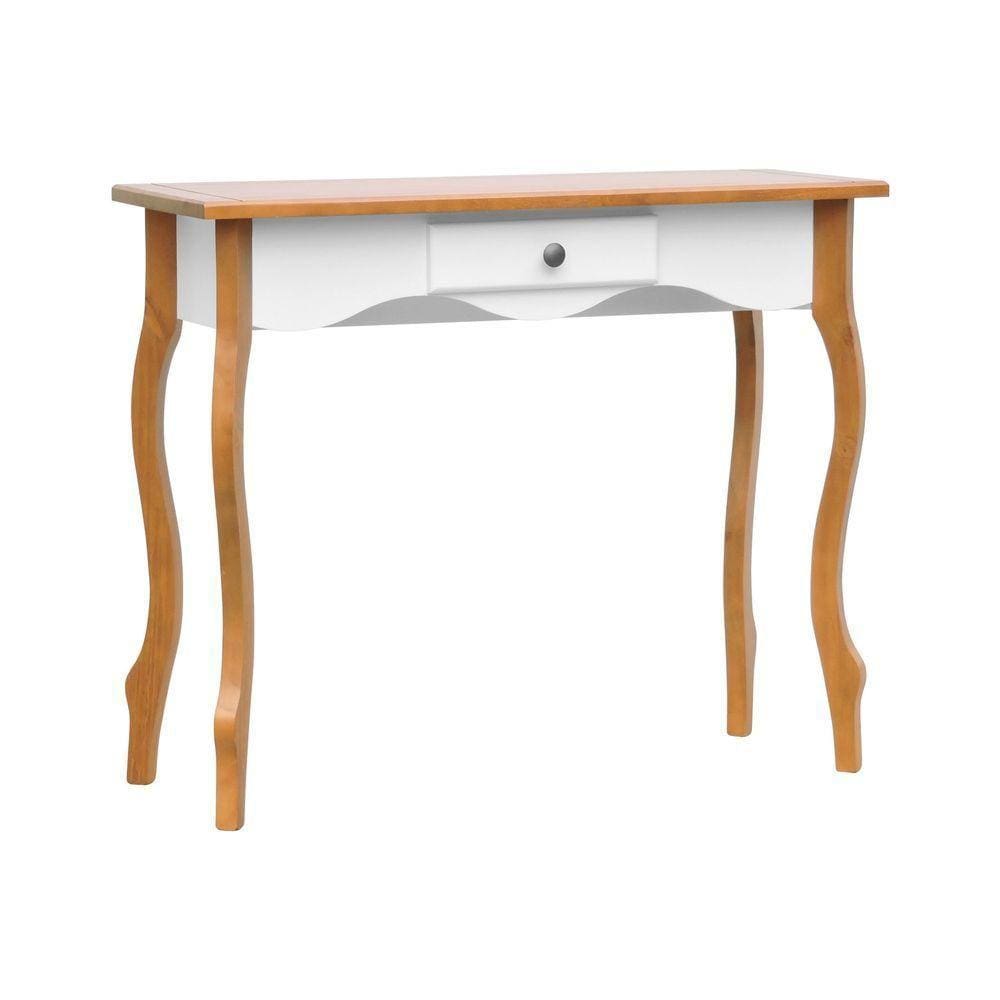 Aparador-escrivaninha Luís Xv 1 Gaveta Amêndoa-branco