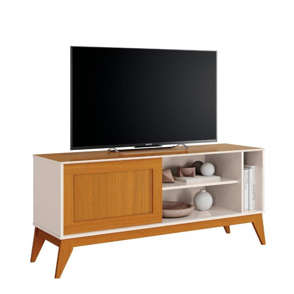 Rack para TV até 55 Polegadas 1 Porta 136cm Aruba EDN Móveis
