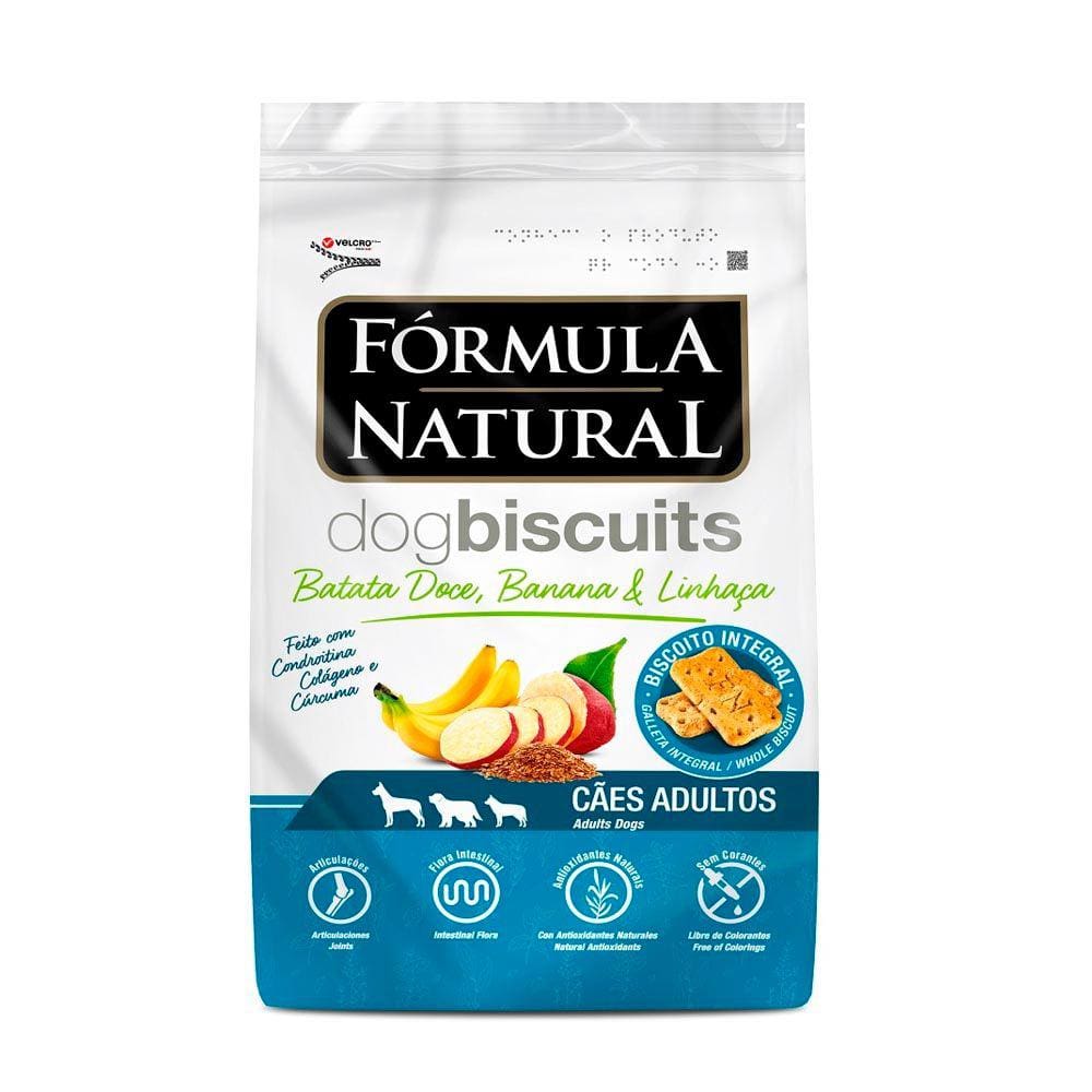 Biscoito Dogs Biscuits Formula Natural Cães Adultos Batata 250g