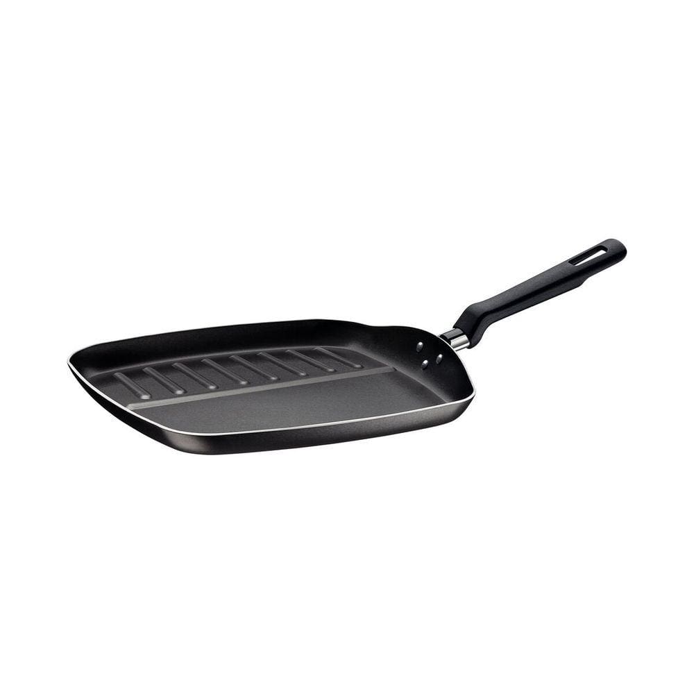 Panela Bistequeira Alumínio 26cm 1,0l Tramontina Grill Chapa Grafite