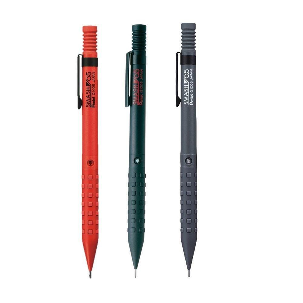 Kit 3 Lapiseira Tecnica Smash 0.5mm Pentel