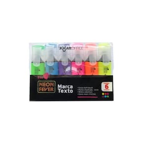 Marca Texto 6 Cores Jocar Office