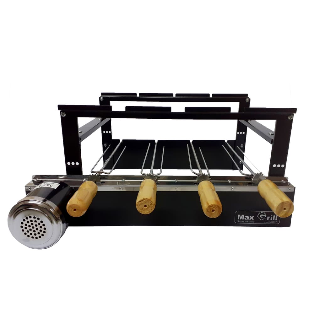 Churrasqueira Giratória 4 Espetos MaxGrill