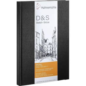 Sketchbook A5 Preto Hahnemuhle