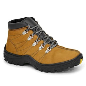 Coturno Rone Bota Masculina Adventure Shoes Em Couro Bege