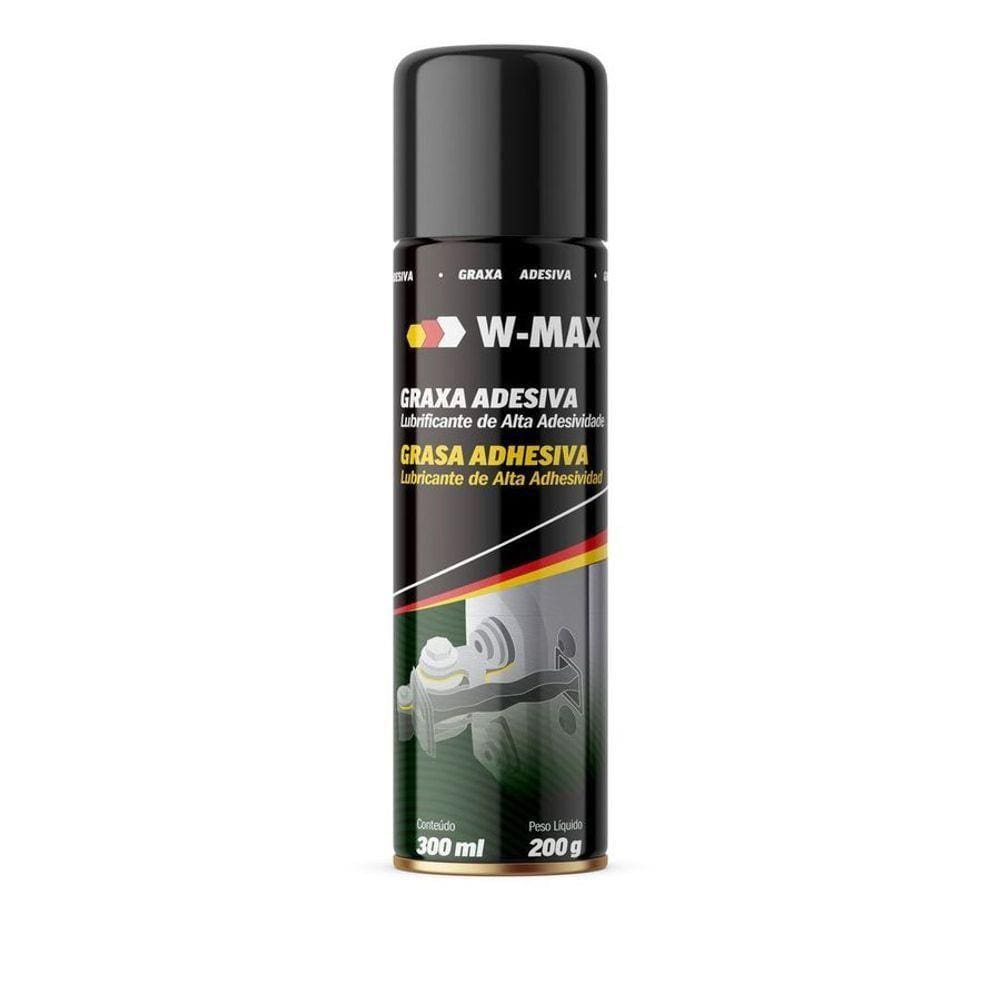 Graxa Adesiva Spray 300ml - 200g W-max - Wurth