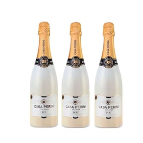 Kit Espumante Casa Perini Ice Branco Demi-sec 750ml 3uni