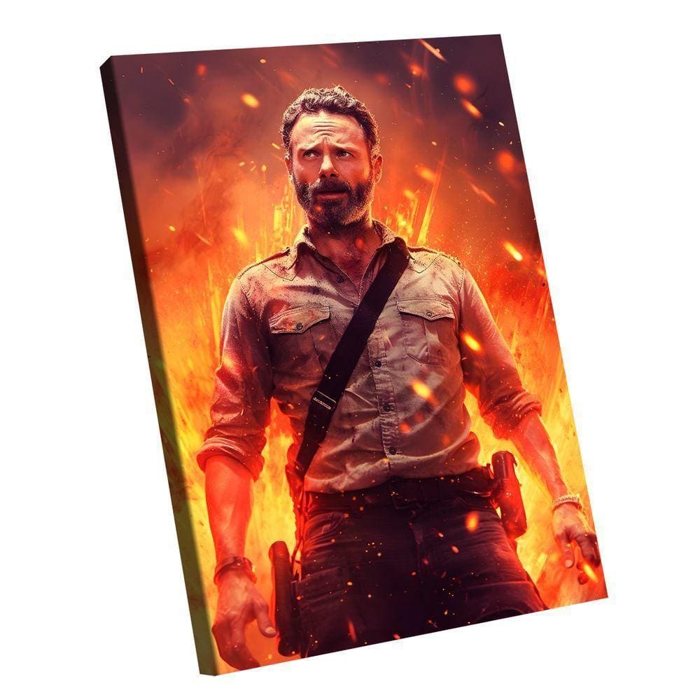 Quadro Rick Grimes Br Artes