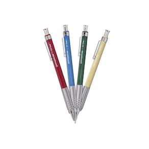 Kit 4 Lapiseira Graphgear 500 Tecnica Novas Cores Pentel