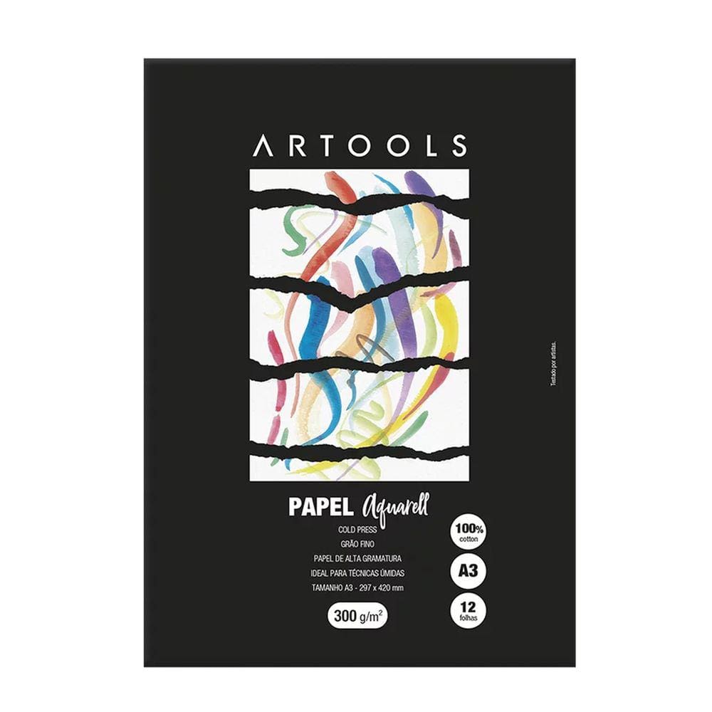 Bloco Aquarela Cotton 300g Artools
