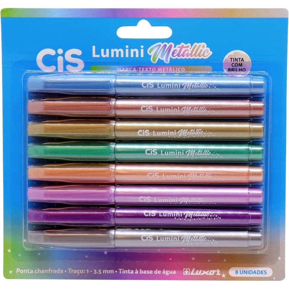 Marca Texto Lumini Metallic Cis
