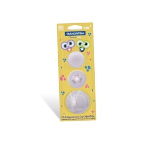 Kit De Reposição Monsterbaby Para Copo Infantil Tramontina 3 Peças Tramontina