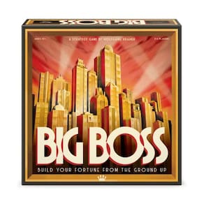 Funko Big Boss Jogo de tabuleiro de estratégia para 2-6 jogadores com idades 10