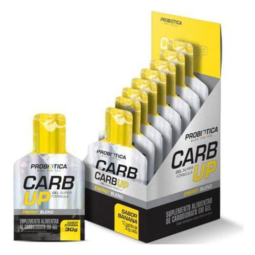 Carb-Up Gel Super Form C 10 Saches 30G Probiótica - Banana