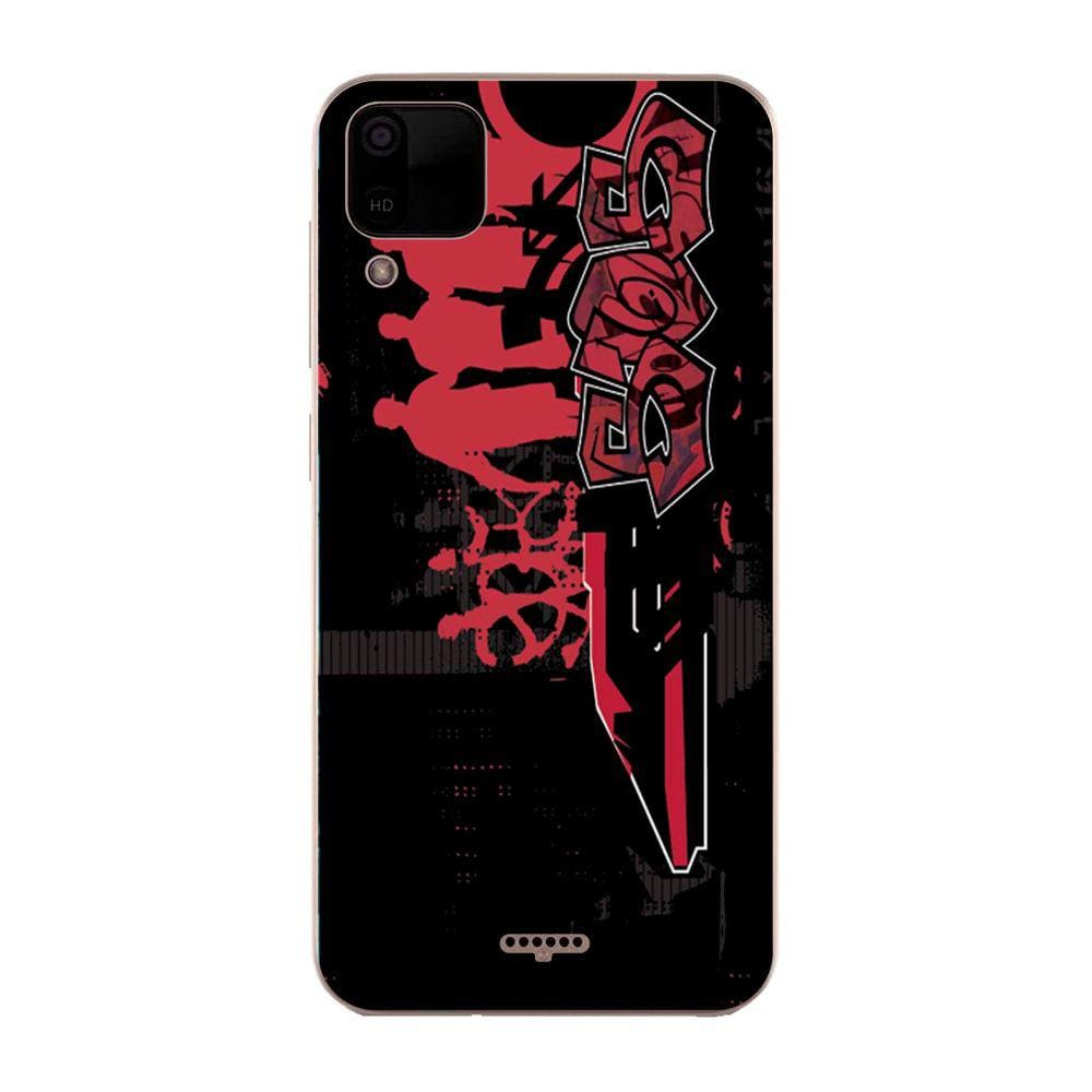 Capa Adesivo Skin055 Verso Para Multilaser E 2