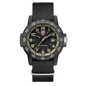 Relógio masculino de mergulho gigante com pulseira de couro - Luminox Tartaruga SEA 44mm