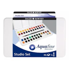 Estojo Aquarela Pastilha Daler Rowney