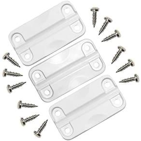 Dobradiças de plástico para refrigeradores
