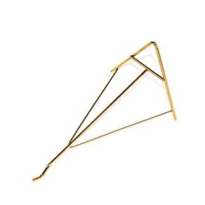 Suporte De Parede Em A Dourado Nutriplan Medio 24Cm