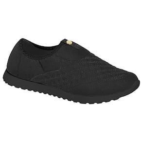 Tênis Casual Moleca 5736.108 Feminino - Preto/Preto