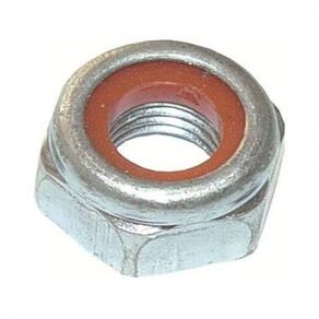 Porca sextavada 5/8"" rosca grossa ch.15/16"" nylon nac