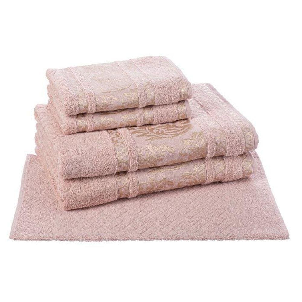 Jogo Toalha De Banho Gigante 5 Pçs Ibiza Cavhome