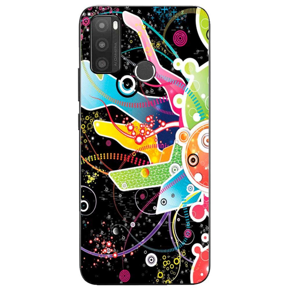 Capa Adesivo Skin058 Verso Para Multilaser G Max 2