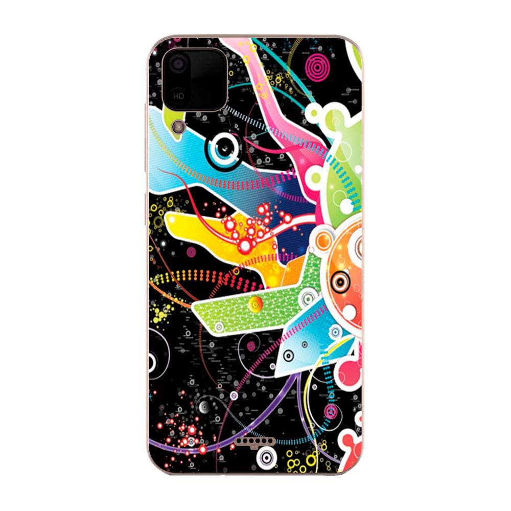 Capa Adesivo Skin058 Verso Para Multilaser E 2