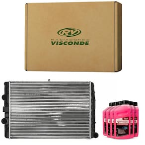Kit Radiador Gol G2 1.0 97/03 S/ar Visconde C/ Aditivo 6l