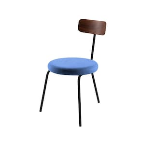 Cadeira para Sala de Jantar Ego Azul Azul/Preto