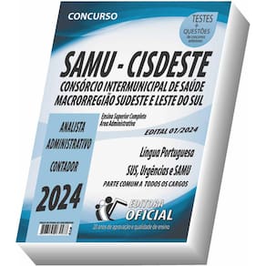 Apostila Samu Cisdeste - Analista Administrativo - Contador