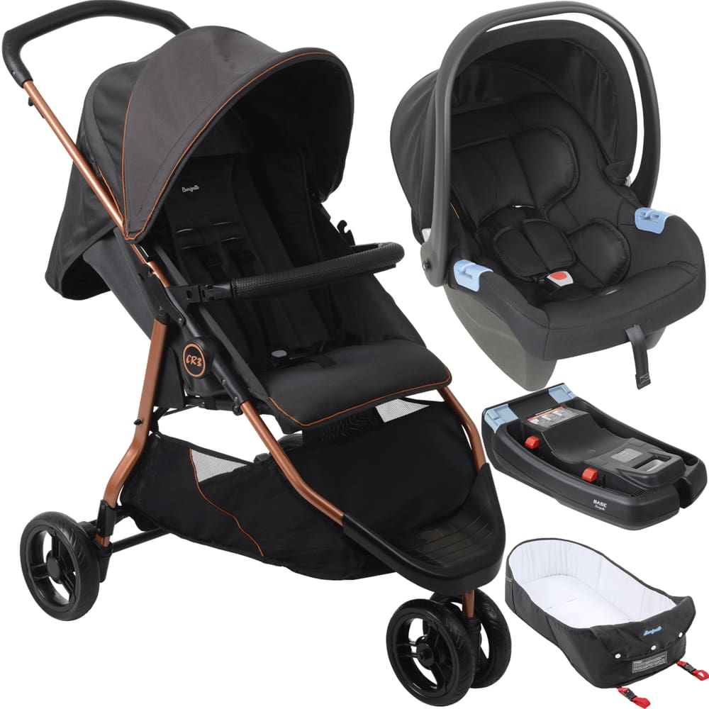 Carrinho de bebe com moises e bebe conforto | Pontofrio