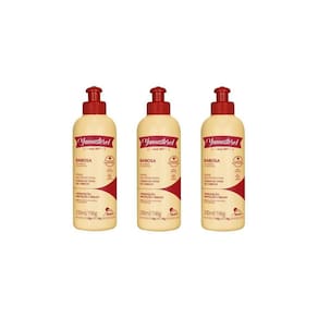 Creme Para Pentear Yamasterol 200G Babosa - Kit Com 3Un