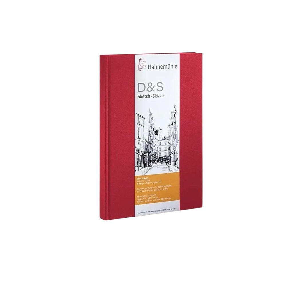 Sketchbook A5 Vermelho Hahnemuhle