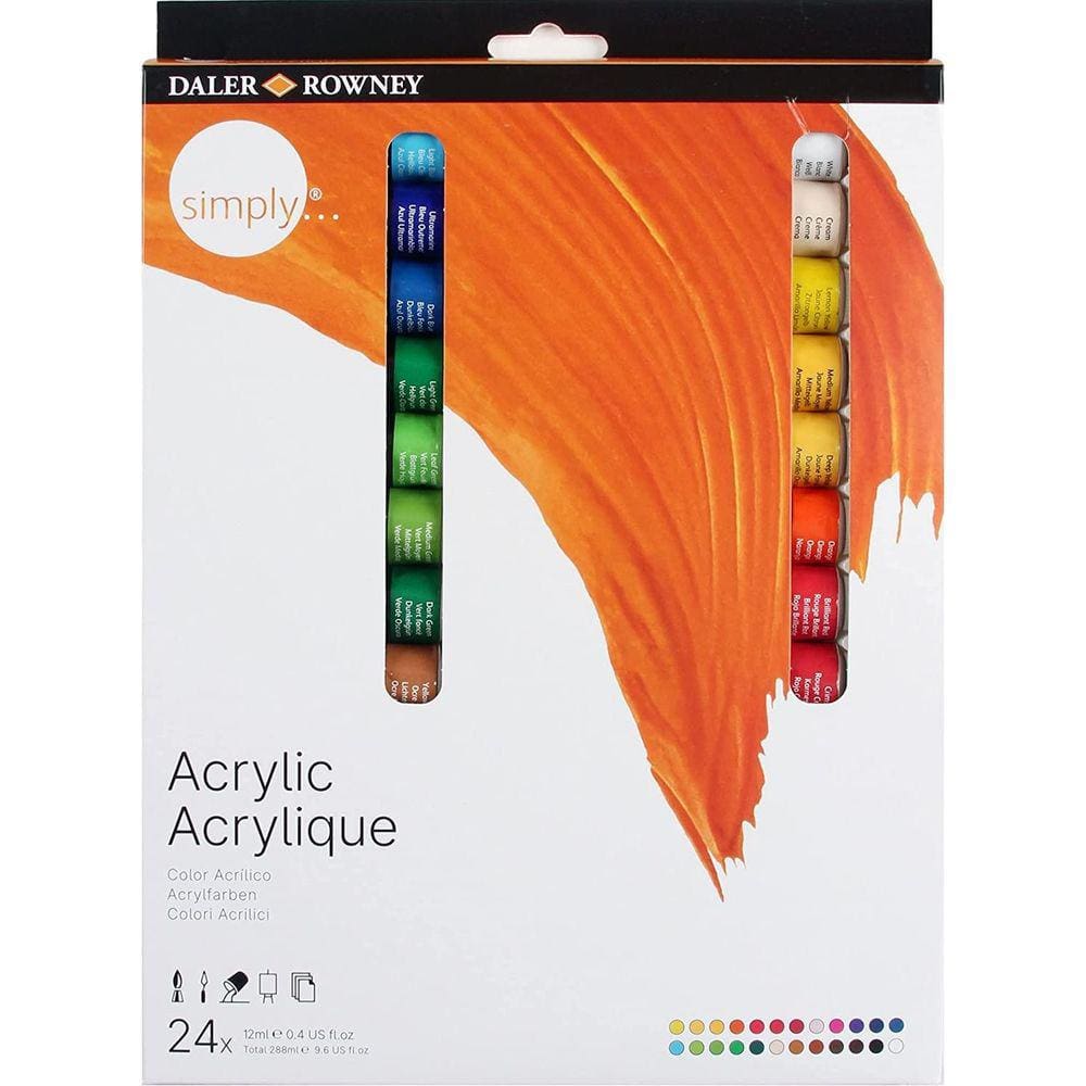 Tinta Acrilica 12ml Daler Rowney