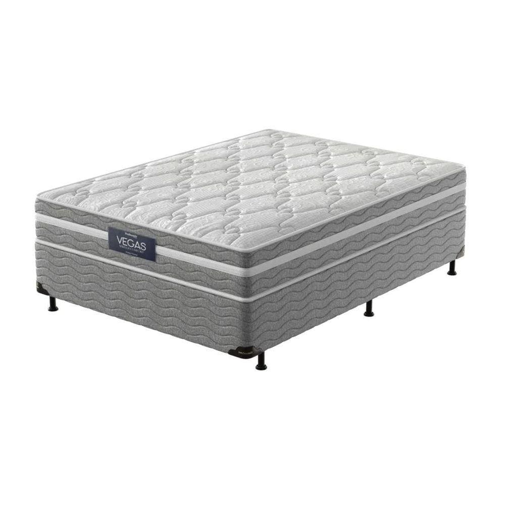 Conjunto Box Casal Mola Ensacada Prodormir Vegas Comfort