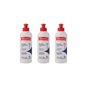 Creme Para Pentear Yamasterol Prot Hidrolis 200G - Kit C/3Un