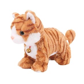 Gato De Pelúcia Com Movimento E Som Caa Toys