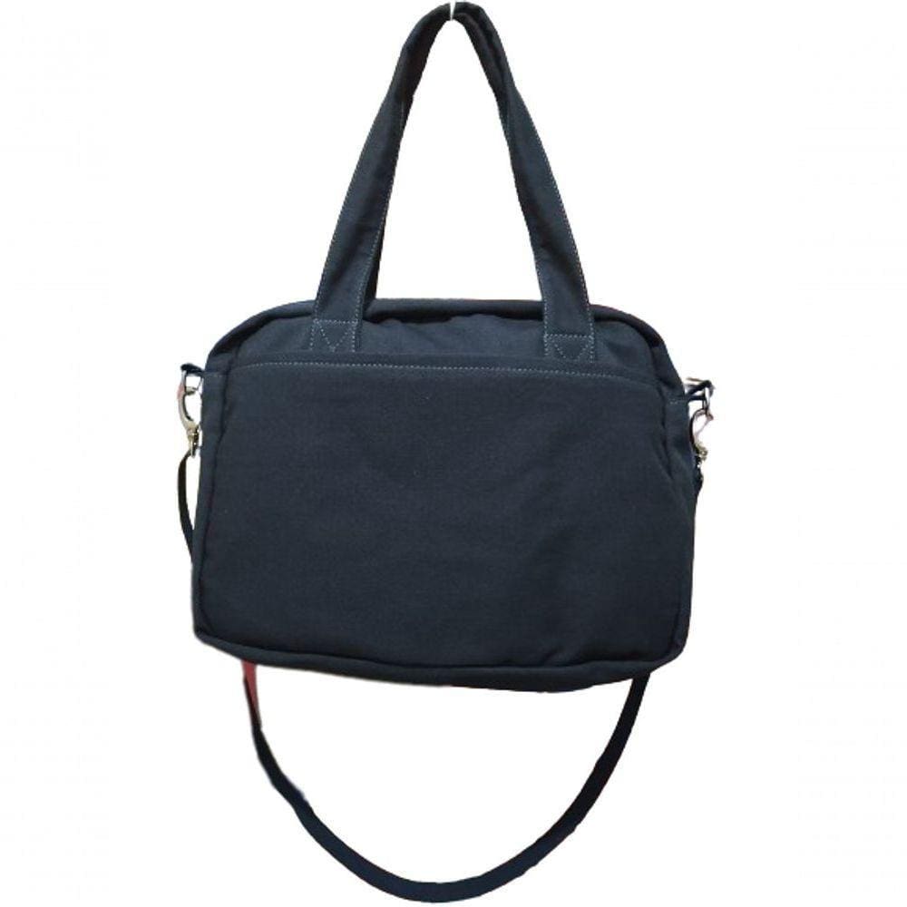 Bolsa De Lona Teach Cor Azul Marinho