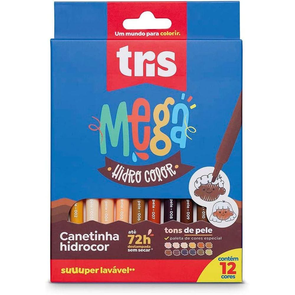 Canetinha Mega Hidrocor Tris