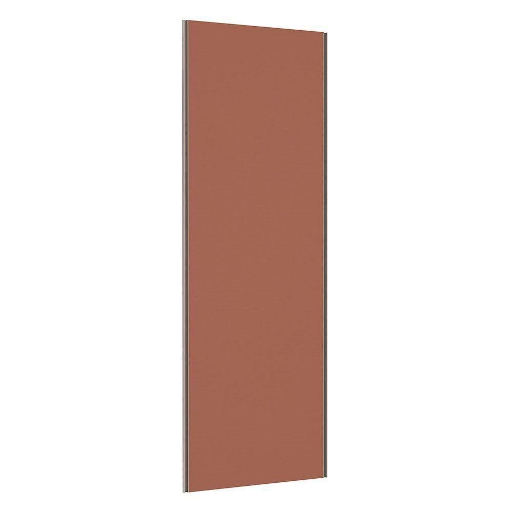 Porta De Correr Closet 80cm Champagne Sem Kit Ferragem Gaia