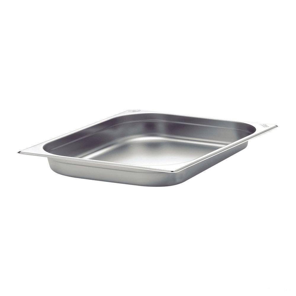 Cuba Tramontina Gn 1/2 Em Aço Inox Sem Alças Profundidade 20 Mm - Aço 430 Tramontina