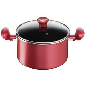 Caçarola Com Indução Tefal So Chef 22cm Vermelha