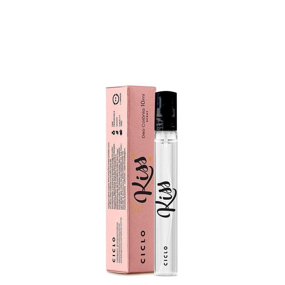 Perfume Feminino Kiss Deo Colônia 10ml Qhs - Ciclo