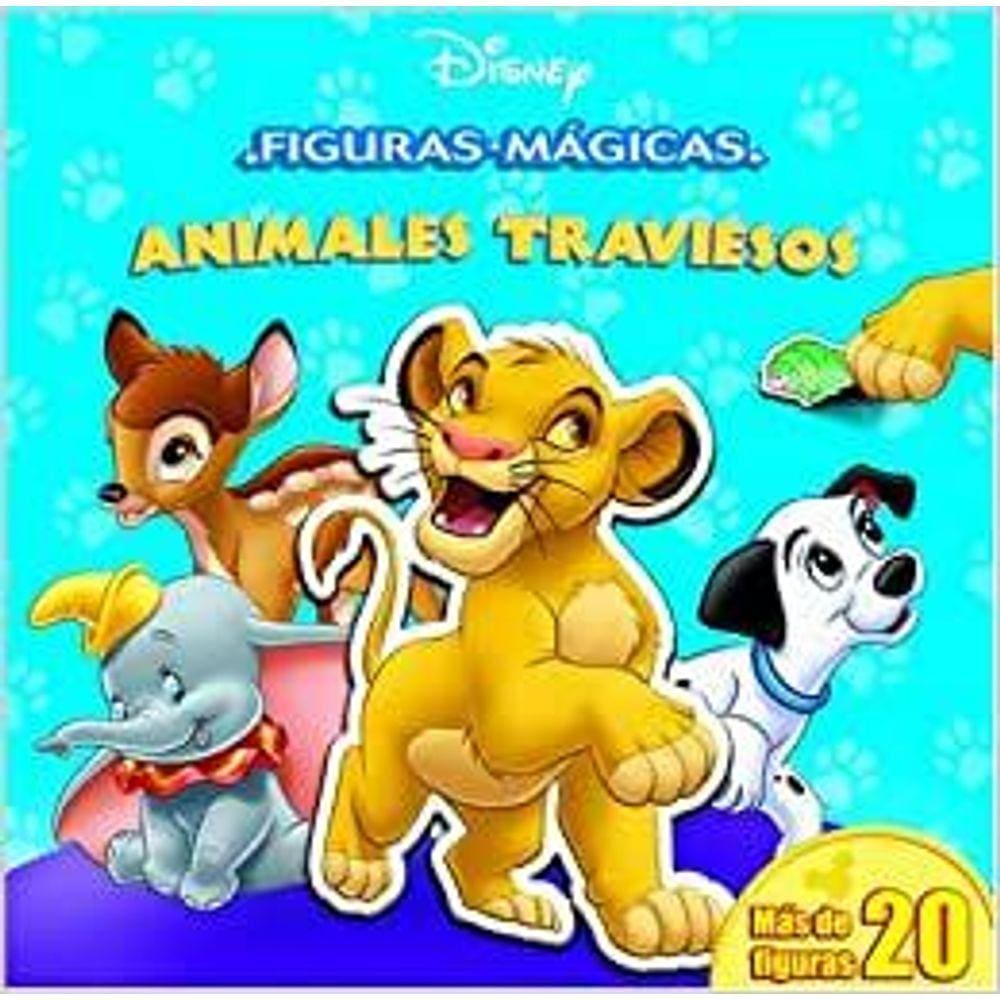 Figuras Magicas Animales Traviesos Disney Magical Magnets, Spanish-Language Edition
